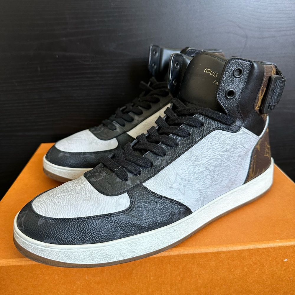 Louis Vuitton Rivoli Sneaker Boot - Size 10 Mint Condition, Original Packaging